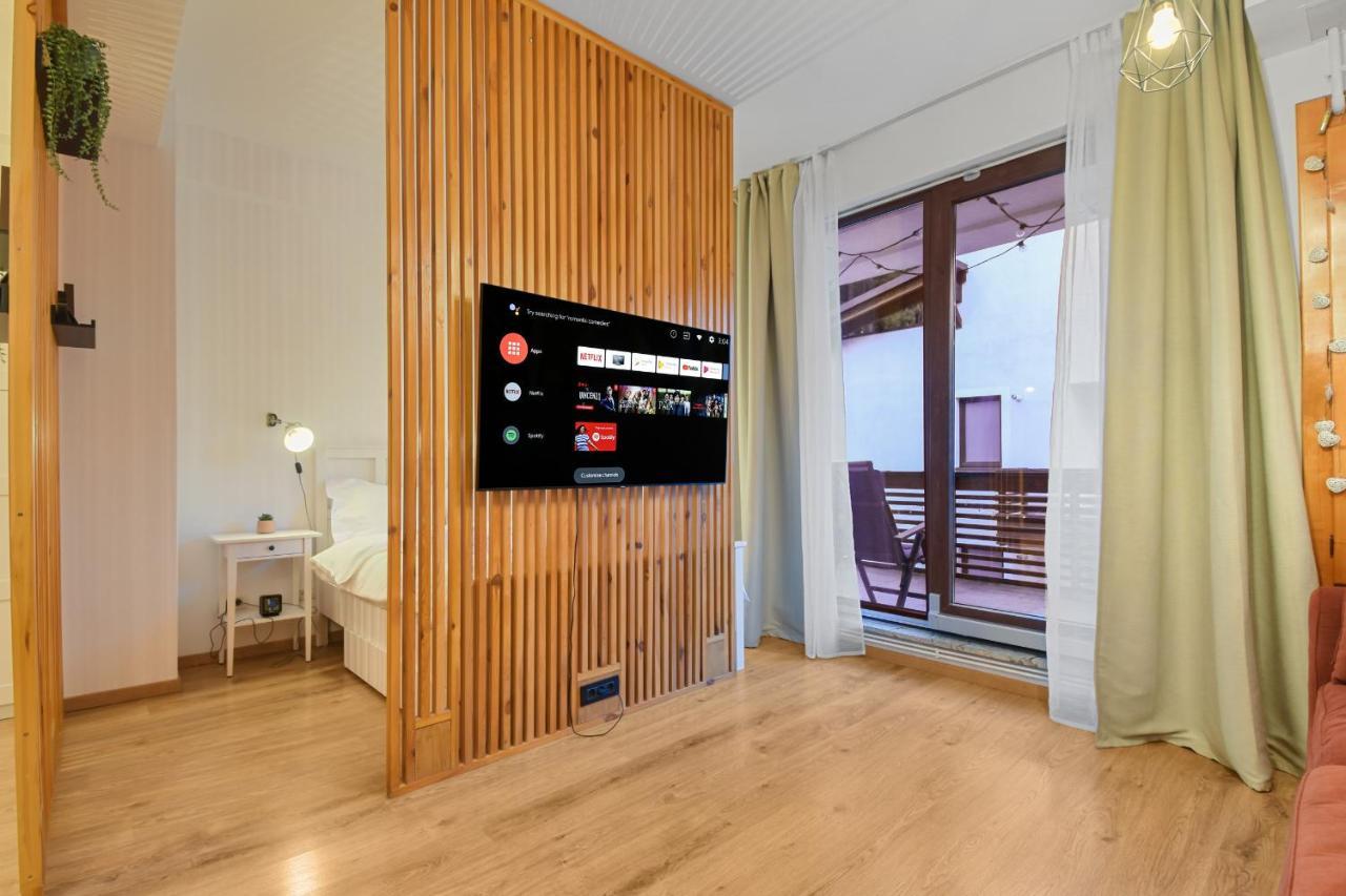 Ferienwohnung Clabucet Cozy Studio Predeal Exterior foto